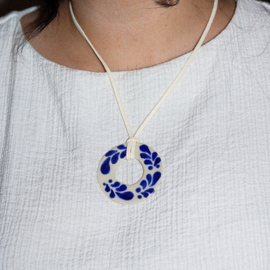 Talavera Azul Necklace