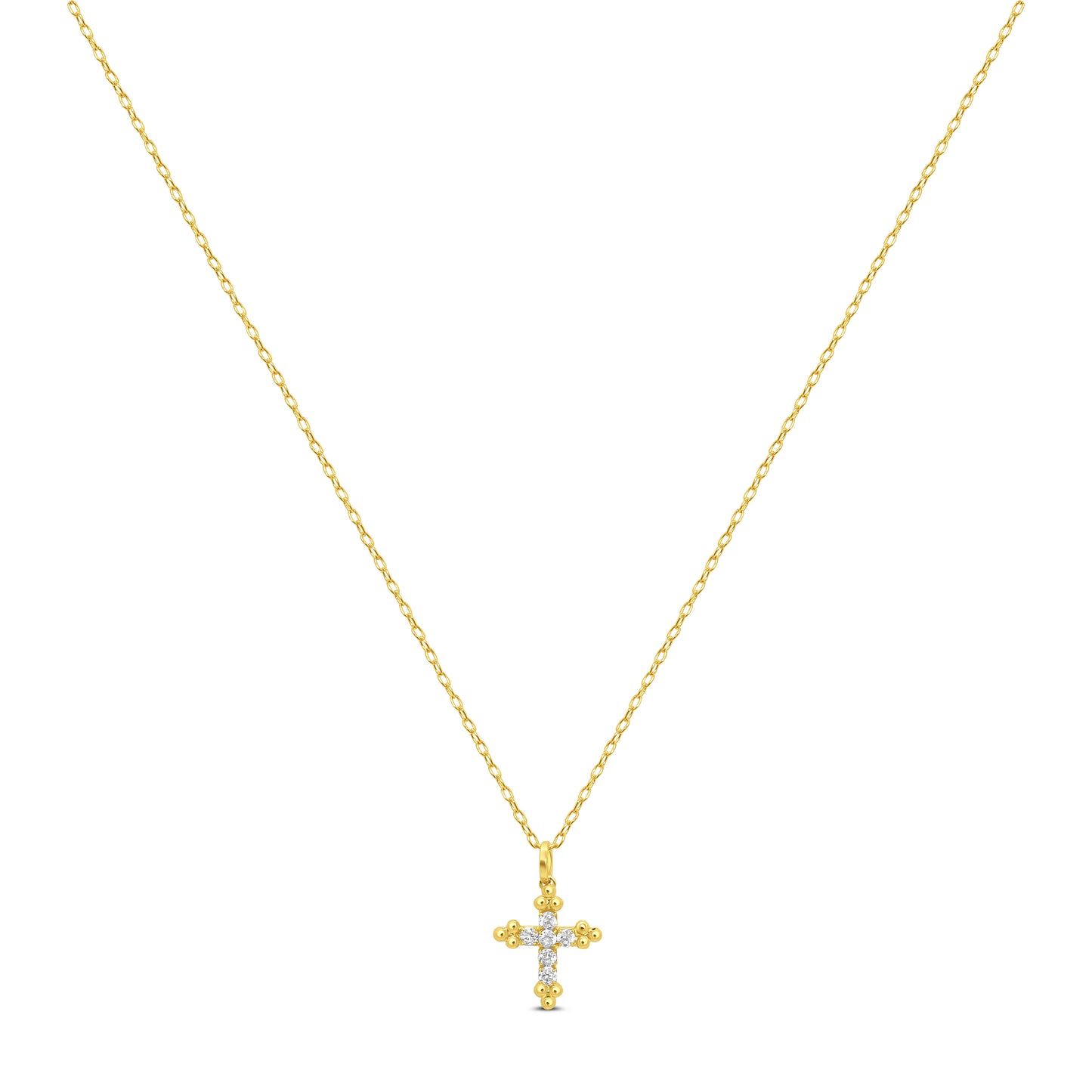 Evalia Cross Necklace