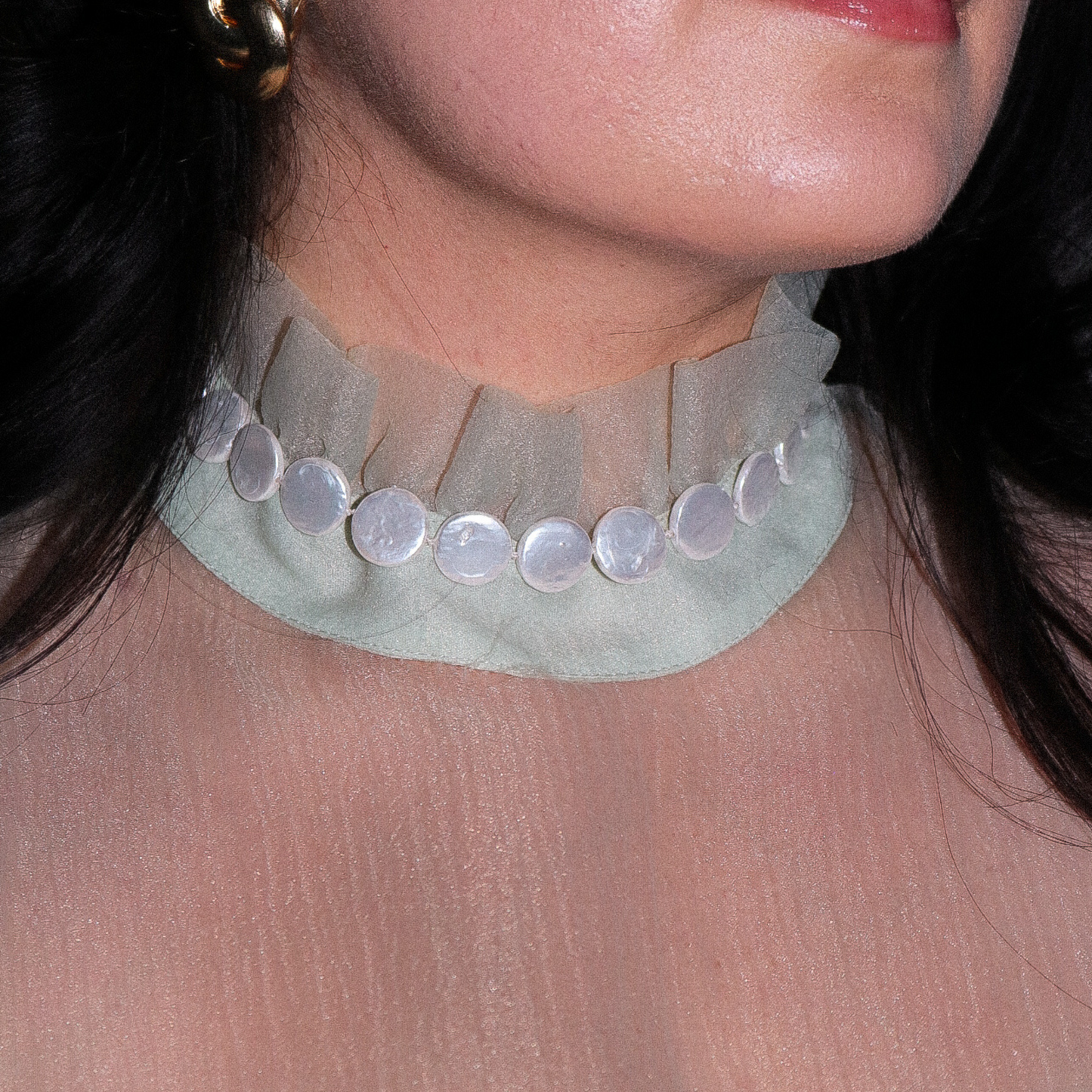 Coin Pearl Necklace