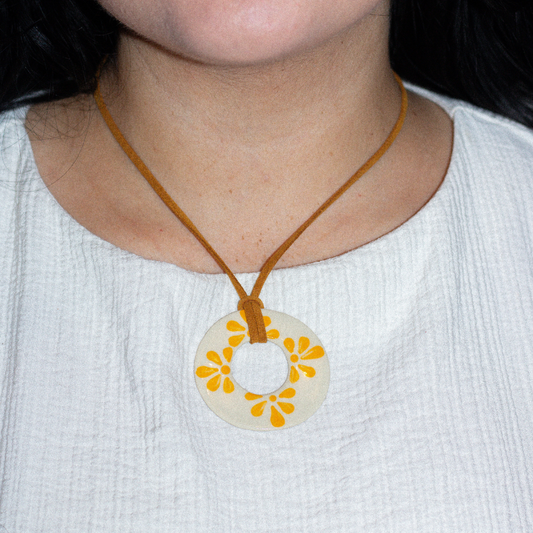 Talavera Naranja Necklace