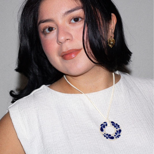 Talavera Azul Necklace